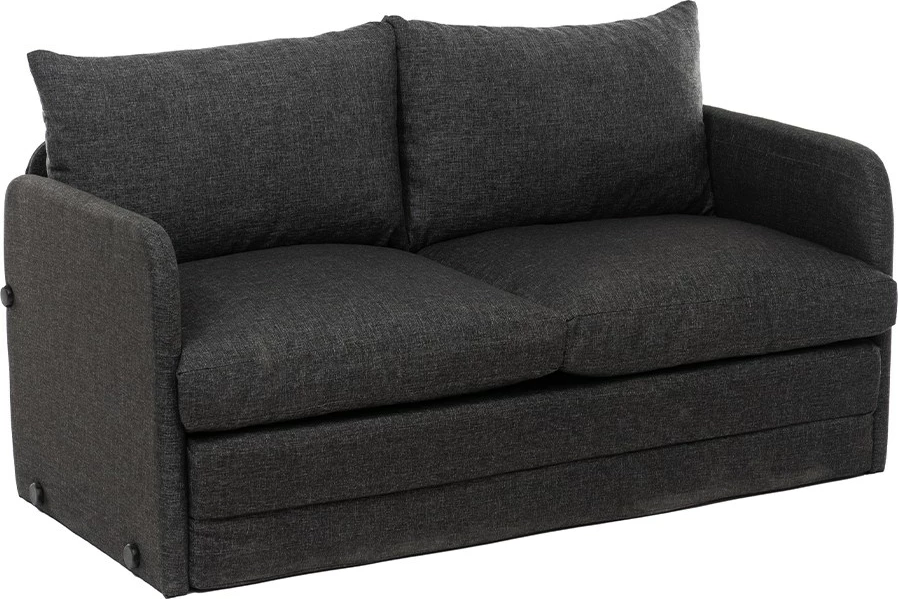 Divan-krevat dy ulës, ngjyrë gri e errët, Saga, Atelier del Sofa
