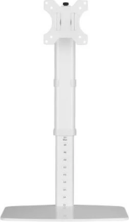 Mbajtëse tavoline për monitor Techly 102765, 17-27", VESA, e bardhë