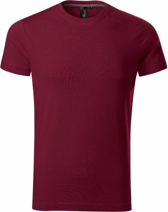 Maicë Malfini për meshkuj, ngjyrë të kuqe dhe vjollcë