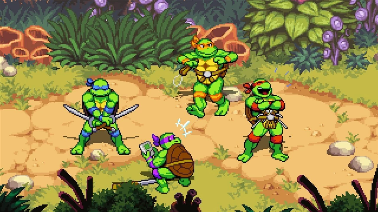 Lojë për PlayStation 5 Merge Games Teenage Mutant Ninja Turtles: Shredder's Revenge, PEGI 12, set me udhëzues xhepi + zinxhir çelësash
