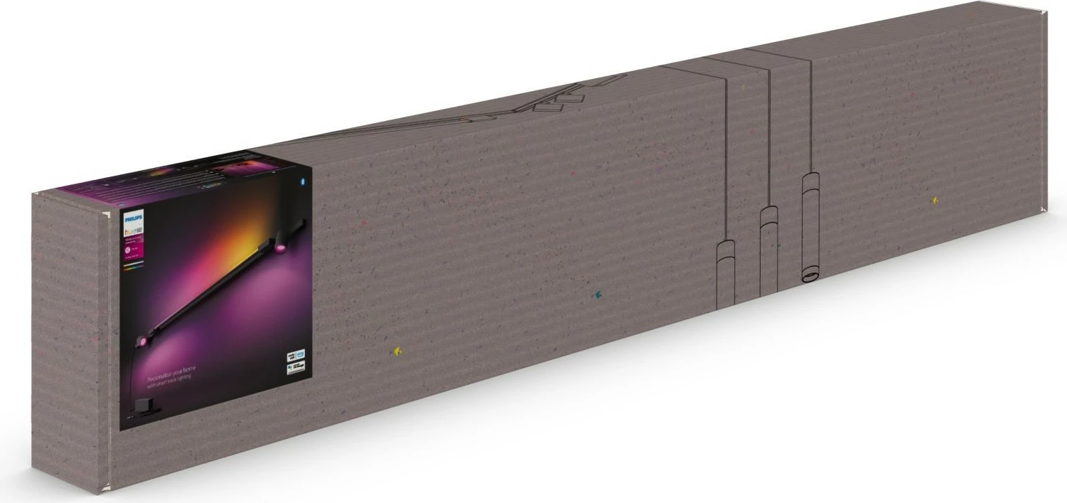 Spot dritë Philips Hue 8719514407886, LED, 6500 K, 220 - 240 V, e zezë