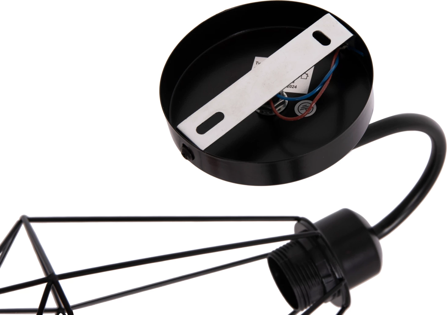 Aplikacion muri MILID, metal i zi, 20x27x28cm