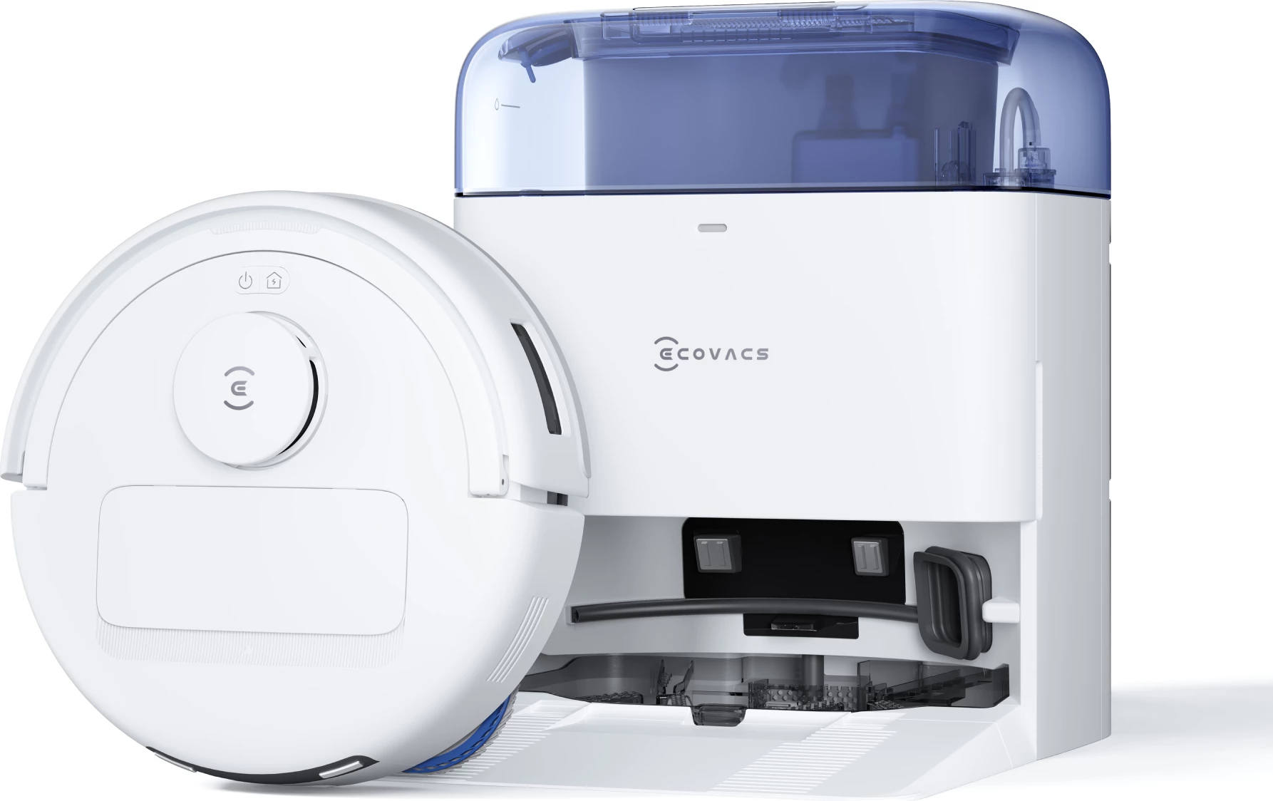 Robot fshesë 2-në-1 Ecovacs Deebot MINI, hartëzim LiDAR, bateri 3200 mAh, blu