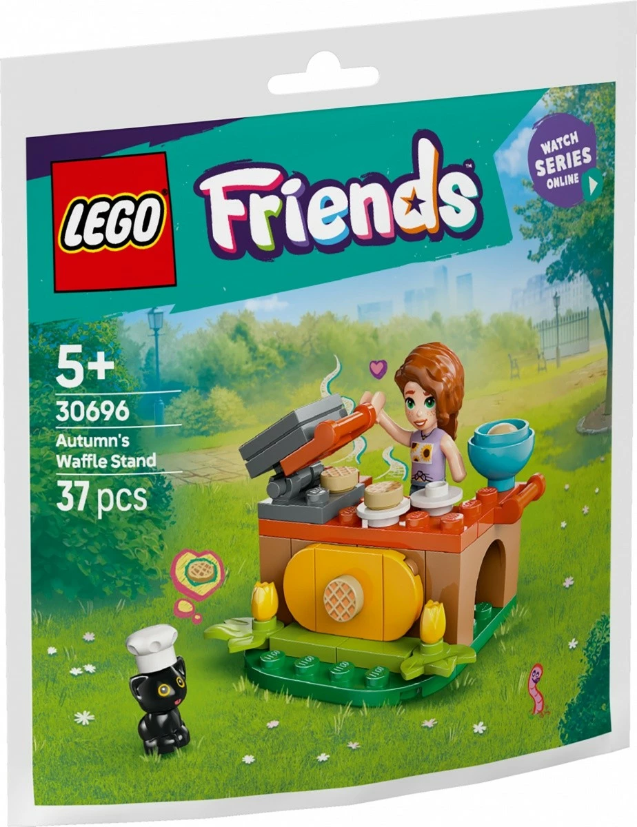 Set lodrash LEGO Friends 30696 Autumn Waffle Stand, 37 pjesë