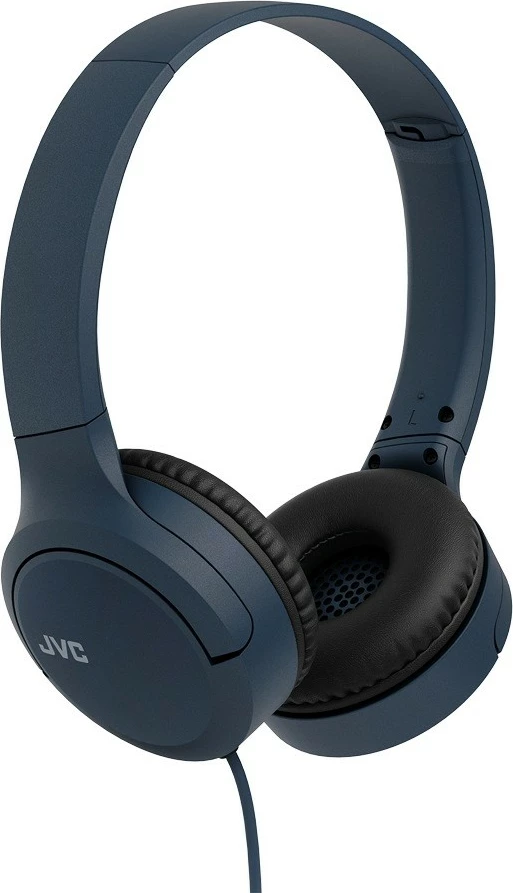 Kufje JVC HA-S33UC USB-C me mikrofon, kontroll zëri, on-ear, blu