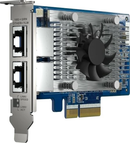 Kartë rrjeti QNAP QXG-10G2T-X710, PCI Express, 1000 Mbit/s