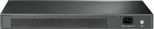 Switch TP-Link 24-Port Gigabit Rackmount, Unmanaged, Gigabit Ethernet, Full duplex, Rack mounting, 1U