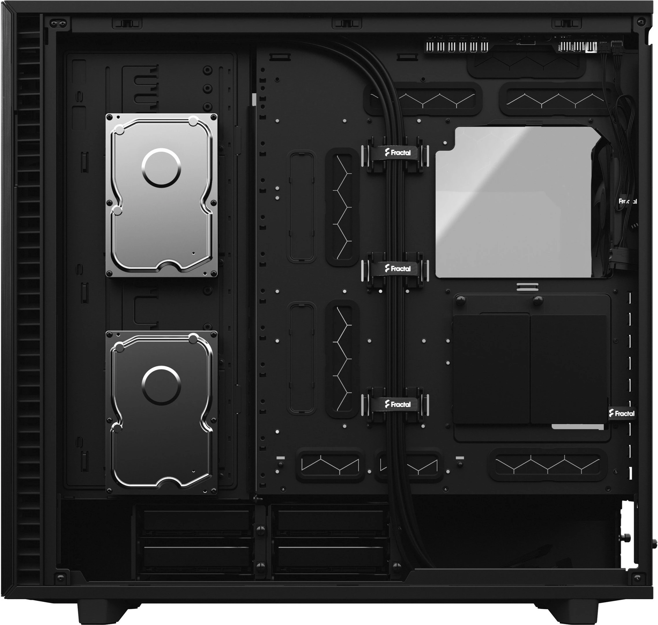 Kasë Fractal Design Define 7 XL, Midi Tower, PC, ATX, EATX, micro ATX, Mini-ITX, SSI CEB, SSI EEB, e zezë