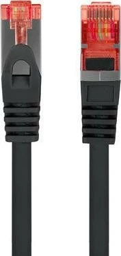 Patchcord Lanberg Cat.6 FTP LSZH CU 0.25 m, e zezë