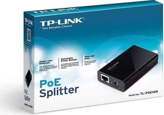 Splitter PoE TP-LINK Omada TL-POE10R Gigabit 5/9/12V, i zi