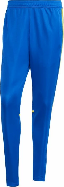 Pantallona për meshkuj adidas, të kaltra-verdhë