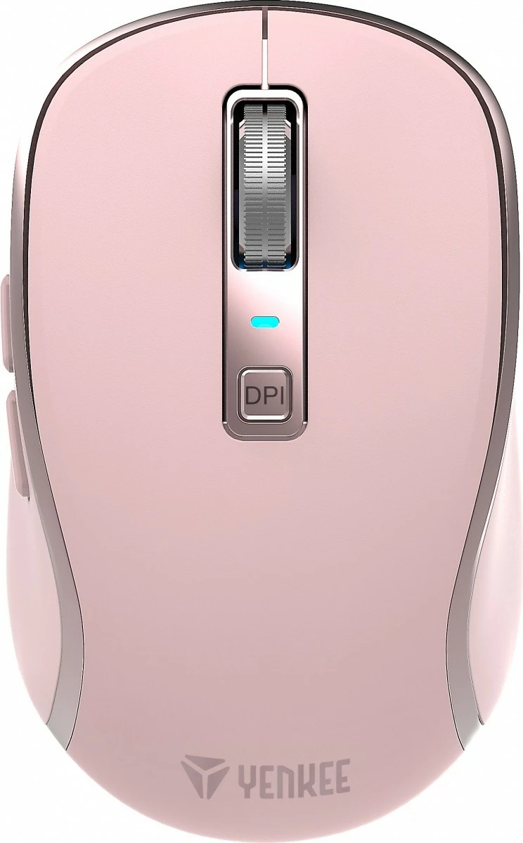 Maus wireless YENKEE NOBLE YMS 2085PK, 2400 DPI, Powder pink