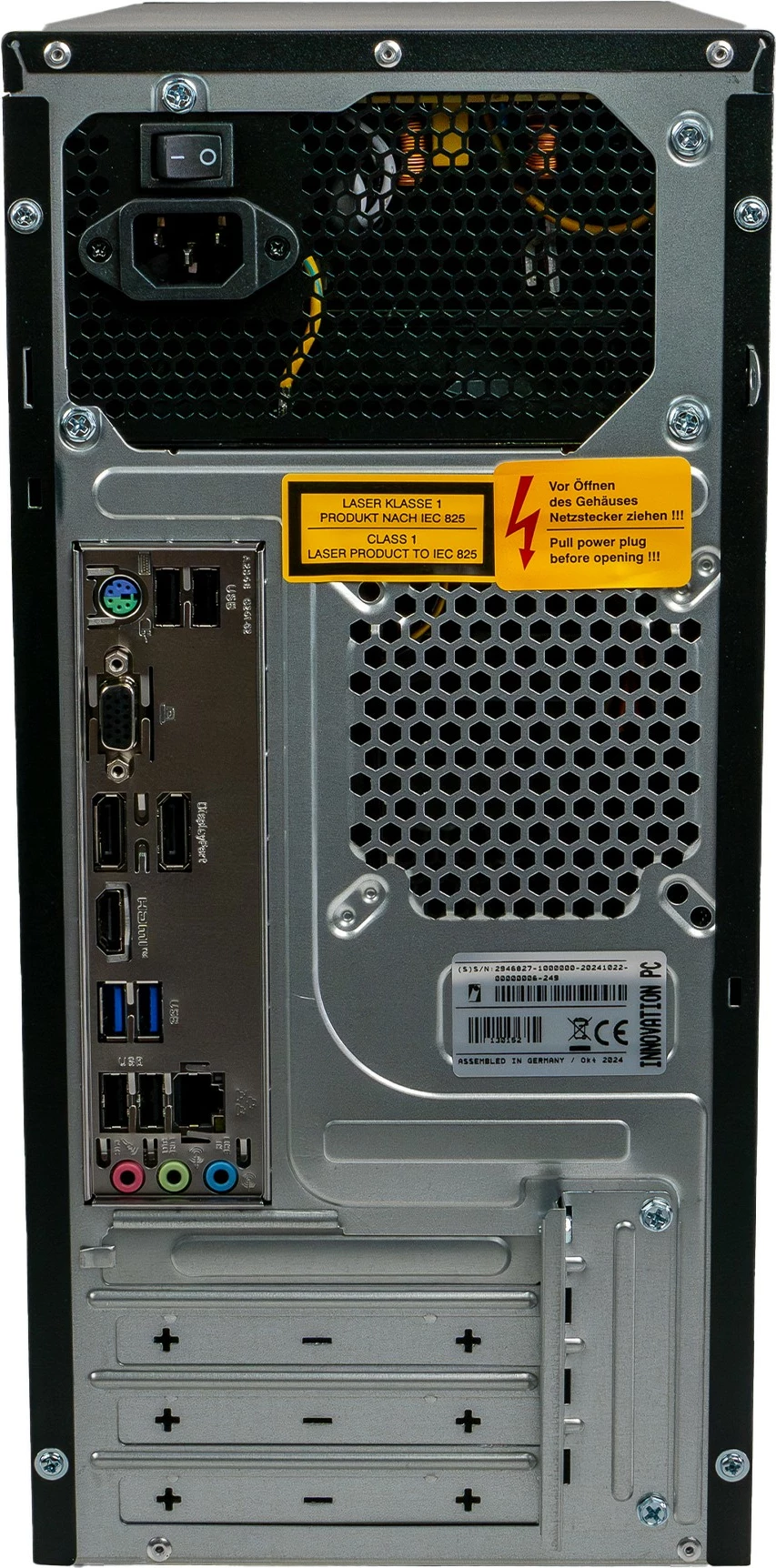 Kompjuter Innovation IT Intel i5-14400, 16GB RAM, SSD 512GB, e zezë