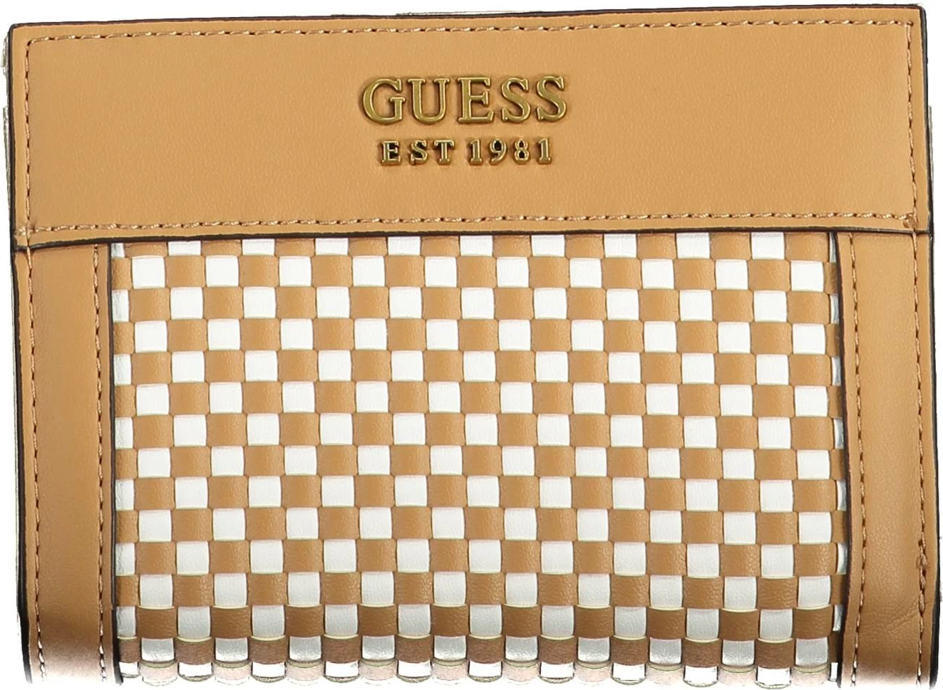 Portofol për femra GUESS JEANS, kafe