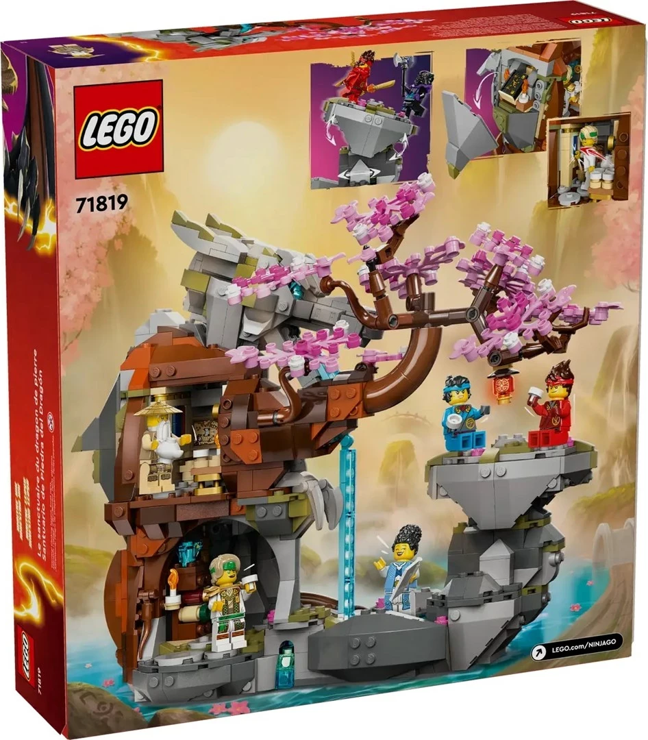 Set LEGO NINJAGO 71819, Dragon Stone Shrine