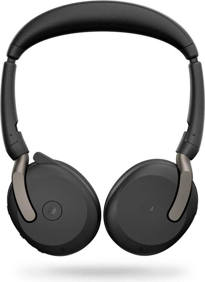 Kufje Jabra Evolve2 65 Flex Link380c, Bluetooth, mikrofon Boom, e zezë