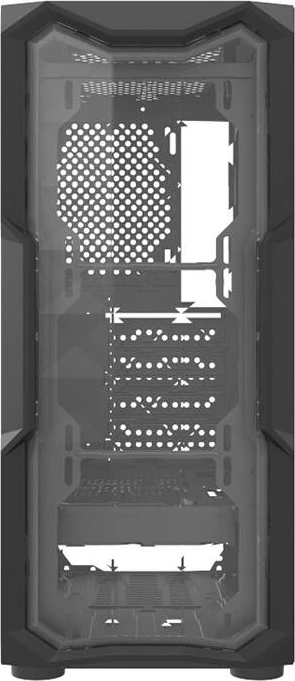 Kasë Darkflash Aquarius Acrylic, Middle Tower, ATX/M-ATX/ITX, e zezë