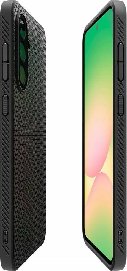 Mbështjellës Spigen Liquid Air ACS09291 për Samsung Galaxy A56 5G, TPU, karikim pa tel, i zi mat