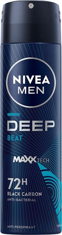 Antiperspirant spray për meshkuj Nivea Men Deep Beat, 150ml