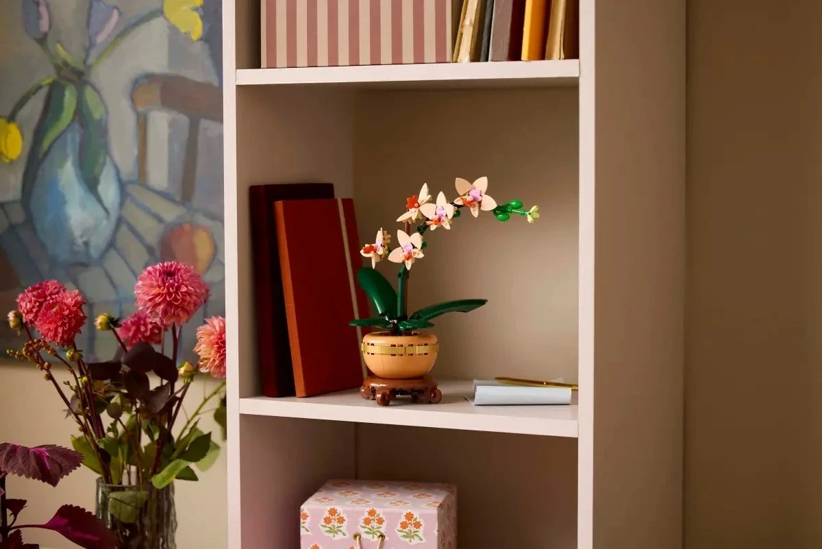 Set LEGO ICONS 10343 The Botanical Collection - Mini Orchid