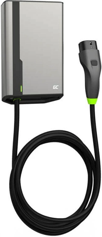 Stacion karikimi Green Cell HabuDen, 22kW, 7.5m kabllo, me NFC
