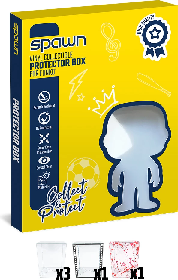 Kuti mbrojtëse Spawn Protector Box 5 Pack për Funko POP, set 5 copë