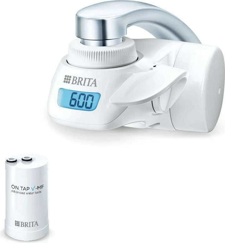 Filtër uji për rubinet Brita ON TAP Pro V-MF, i bardhë