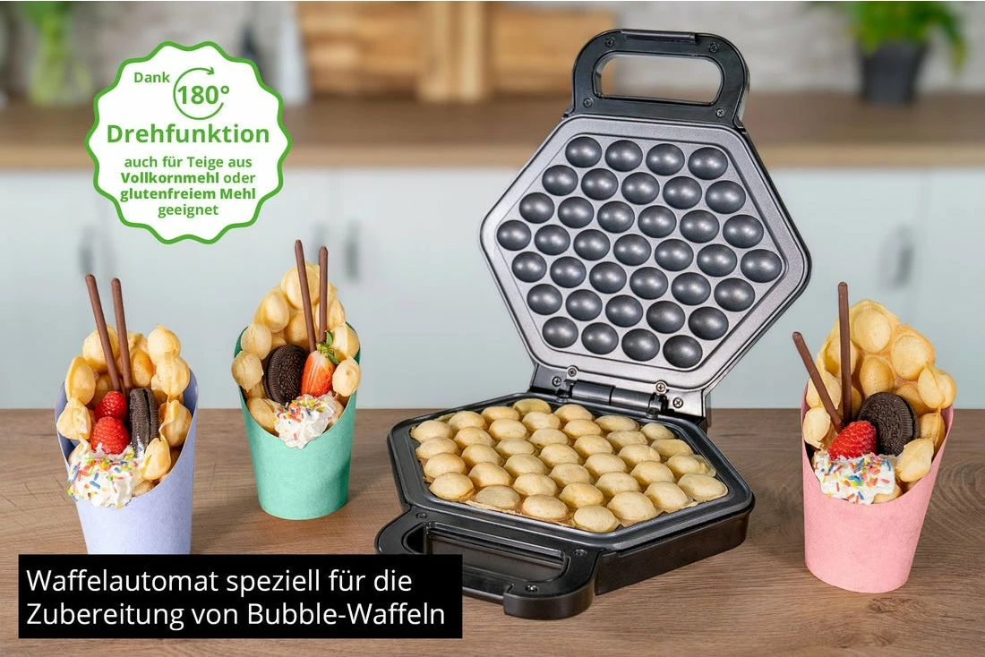 Wafflemaker UNOLD 48245 Bobby Bubble, 700W, i zi