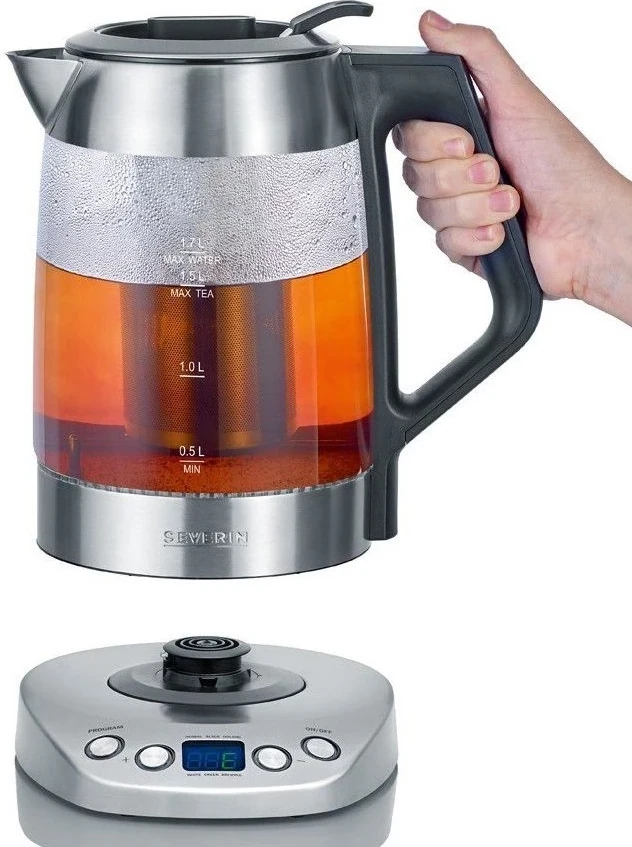 Ketër elektrik Severin, modeli WK 3479, ngjyrë argjendi