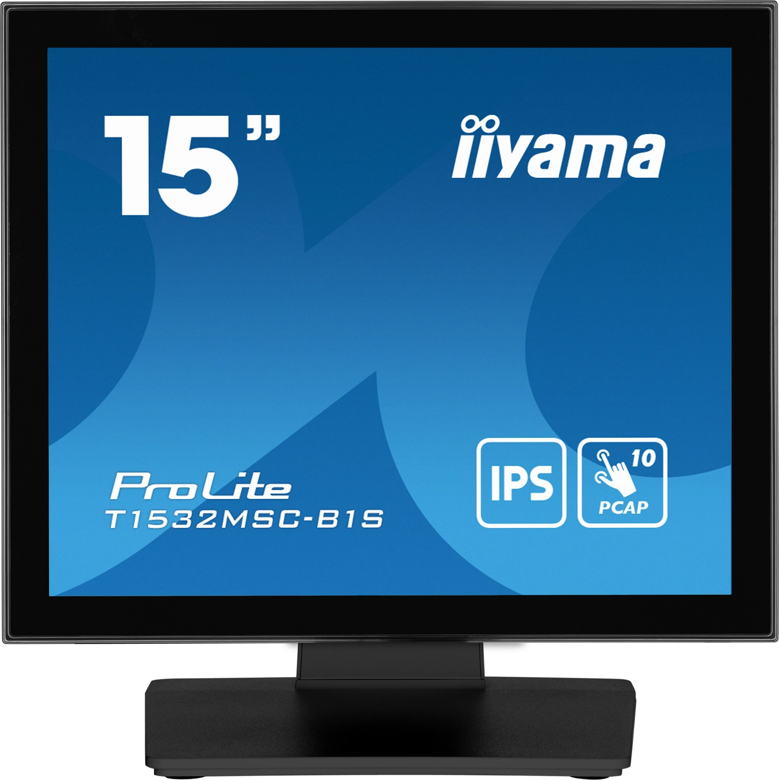 Monitor iiyama ProLite T1532MSC-B1S, 15", LCD, Touchscreen, i zi