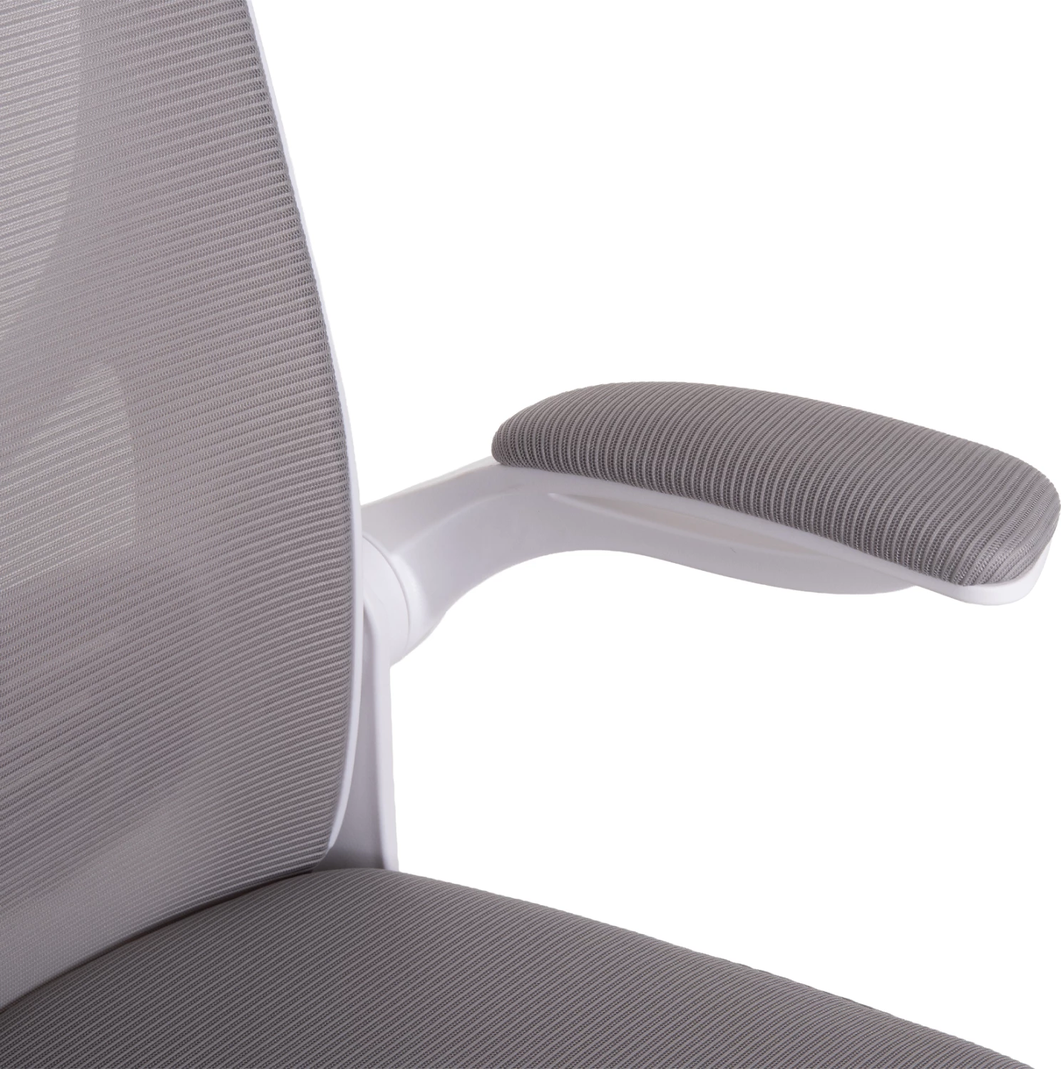 Karrige zyre ergonomike FLOATER, e bardhë/ gri e lehtë, FH1230.02, 62x62x106-116cm