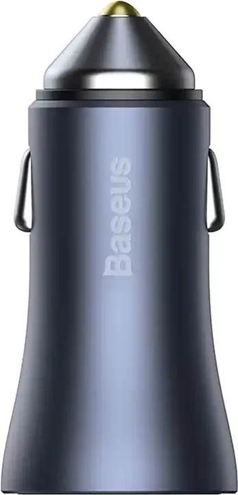 Karikues makinash Baseus Golden Contactor Pro, 2x USB, 40W, me kabllo USB në USB-C 1m, gri