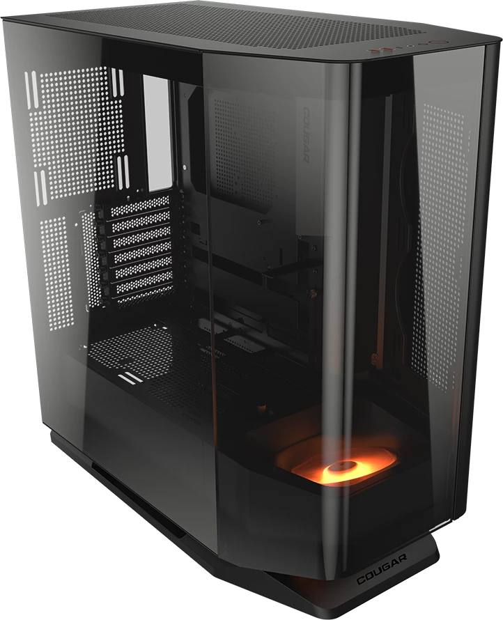Kasë COUGAR FV270 mid tower, tempered glass, ATX, RGB, e zezë