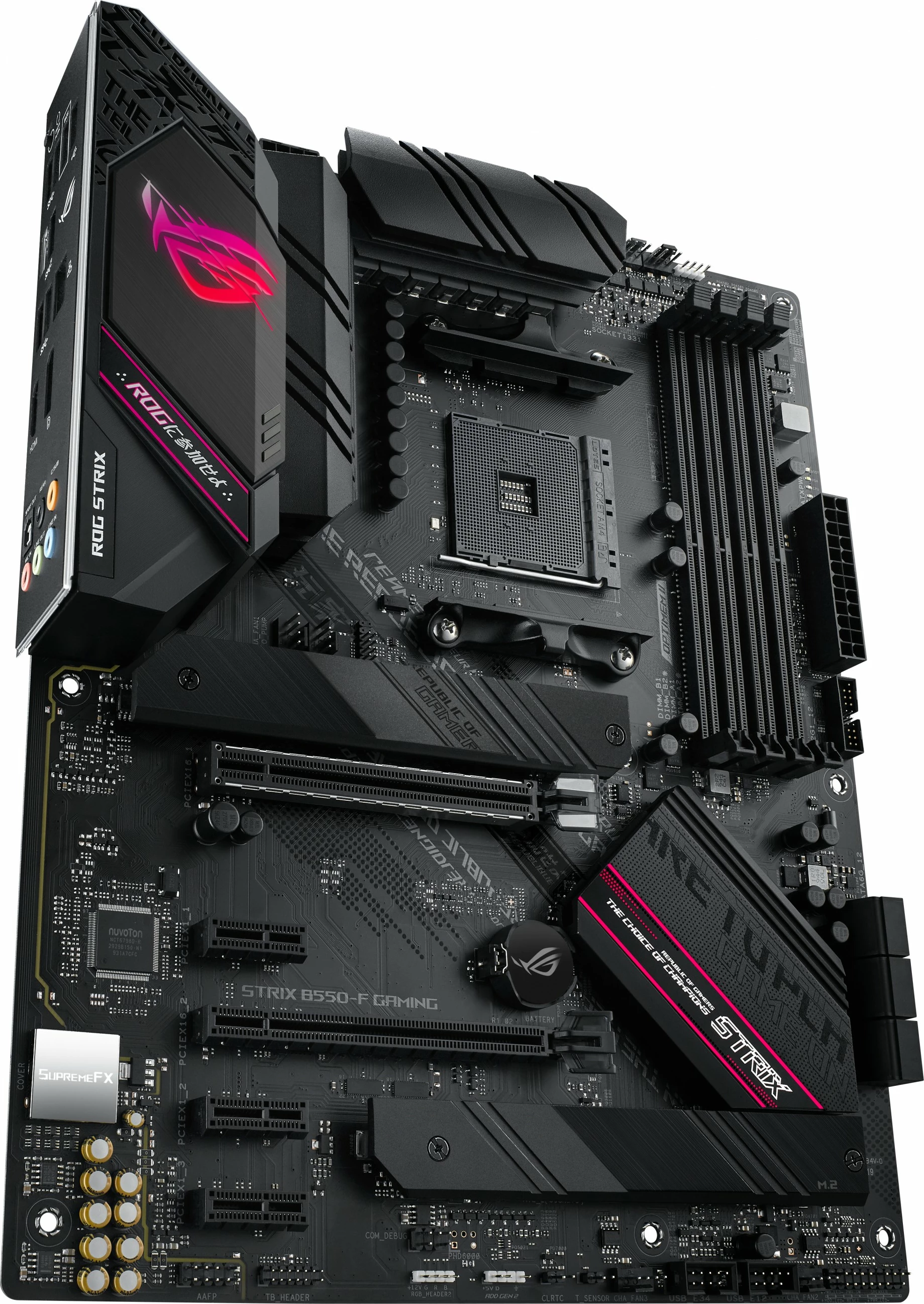Pllakë amë ASUS ROG STRIX B550-F GAMING, Socket AM4, DDR4-SDRAM, 128 GB
