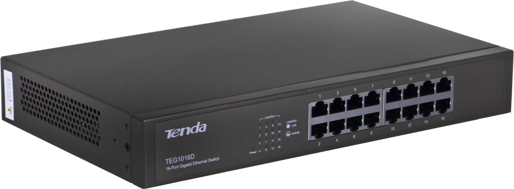 Switch Tenda 16-port Gigabit Ethernet, Blu