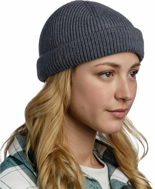 Kapelë beanie Buff, unisex, gri