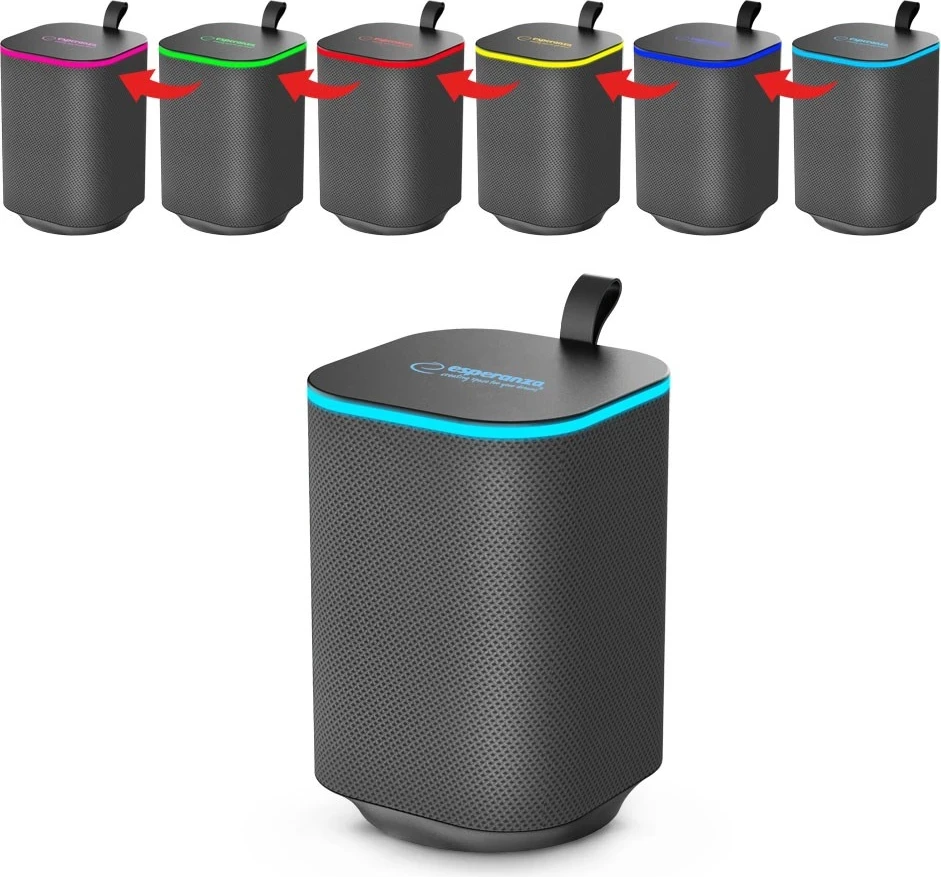 Altoparlant Esperanza LED EP155, 10 W, i zi