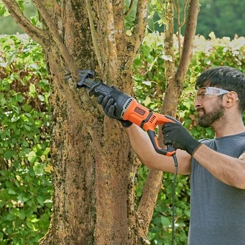 Sharrë reciproke BLACK+DECKER BES301, 750 W, Portokalli