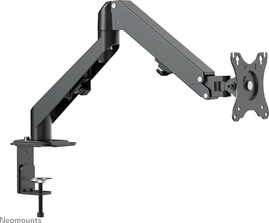 Krah monitori Neomounts DS70-700BL1, gas spring, 17-27 inç, clamp, i zi
