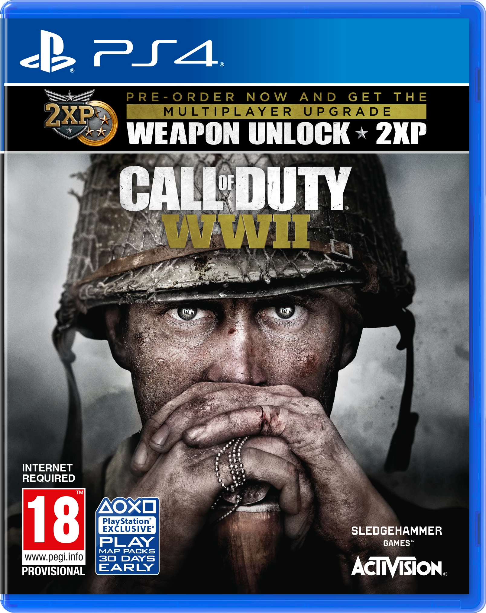 Lojë PS4 Activision Call of Duty: WWII, PEGI 18
