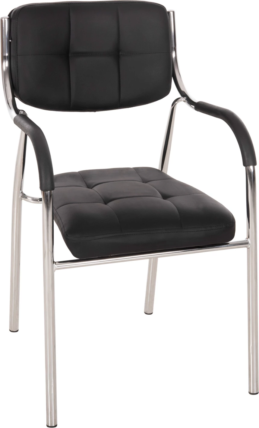 Karrige për zyre konferencash OBERON FH1018.01, e zezë