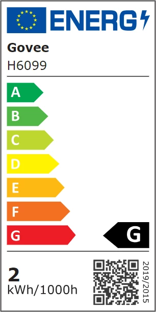 Ndriçim LED prapa TV Govee Envisual TV Backlight 3 Lite, 55-65\", me kamerë, RGB