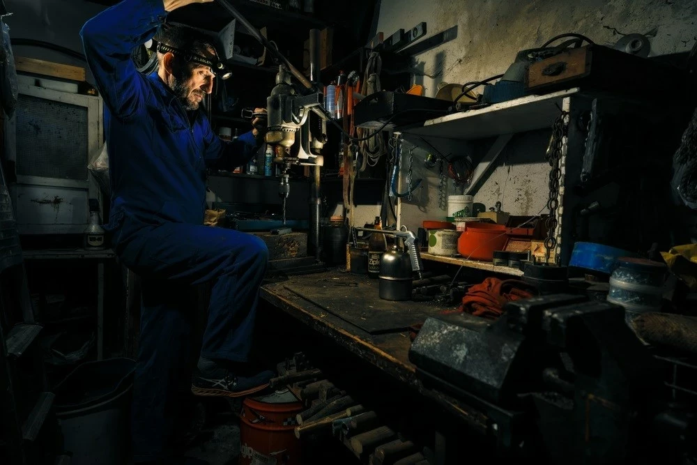 Dritë koke Ledlenser H7R Work, LED, E zezë