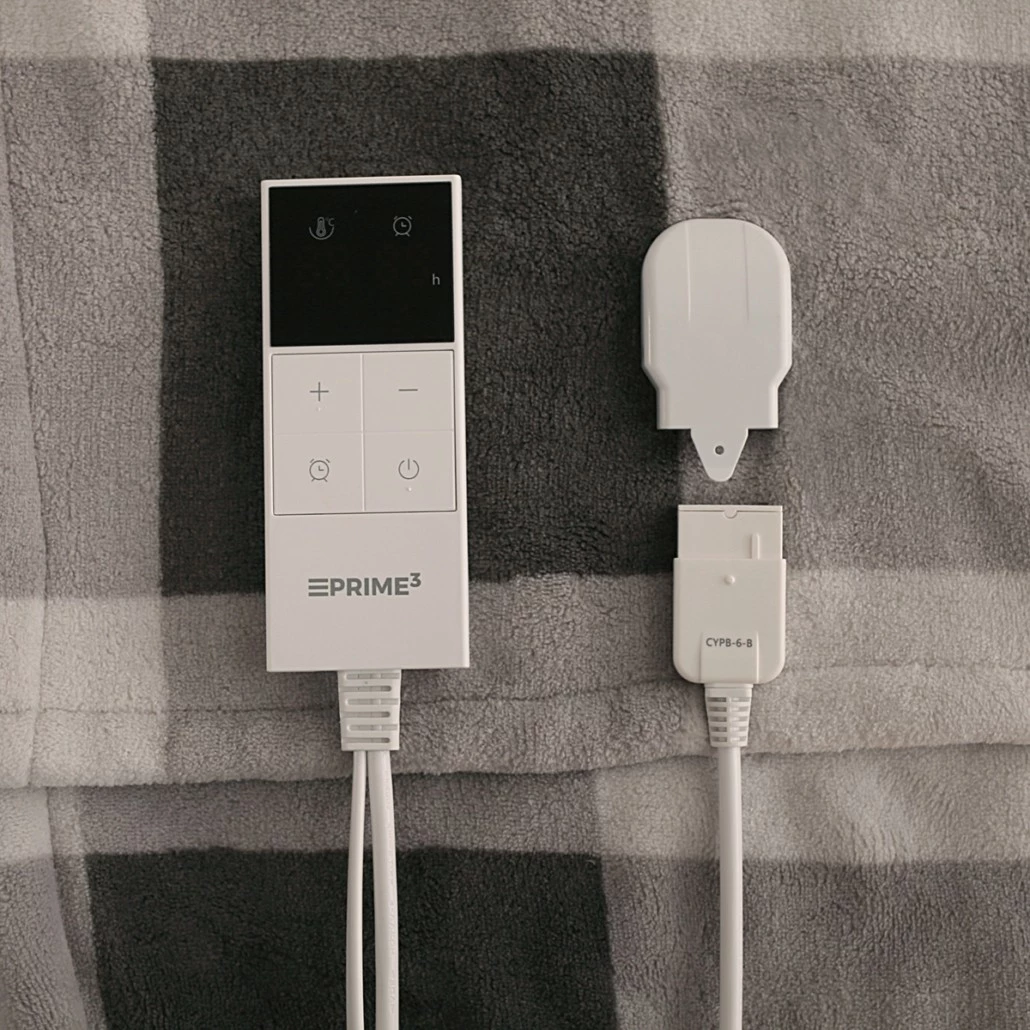 Batanije elektrike PRIME3 SHT41, 180x130 cm, 10 nivele, timer, bezhë/gri/zezë