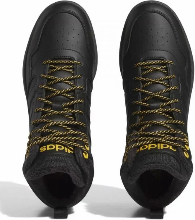 Atlete për meshkuj adidas Hoops 3.0 Mid Basketball Wtr M, të zeza