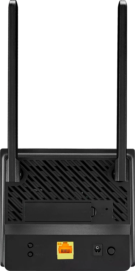 Ruter modem 4G LTE ASUS 4G-N16 N300 WiFi4 (802.11n), deri 150 Mbps, 1x LAN, i zi