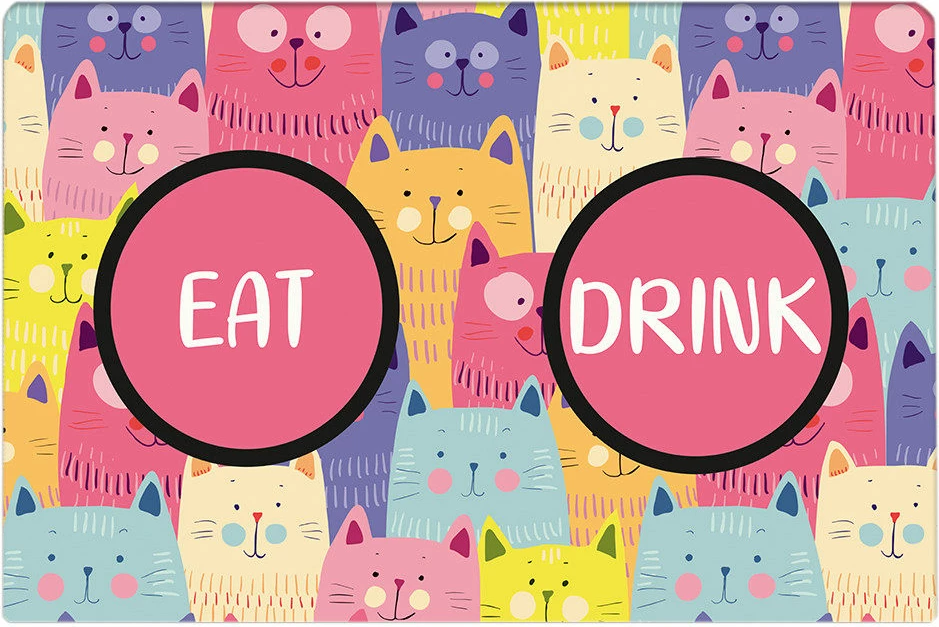 Tapet për mbeturina të maceve, Conceptum Hypnose, Cat's Multi, shumëngjyrësh, 40x60cm