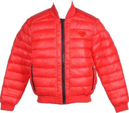 Jakne Love Moschino, femra, të kuqe