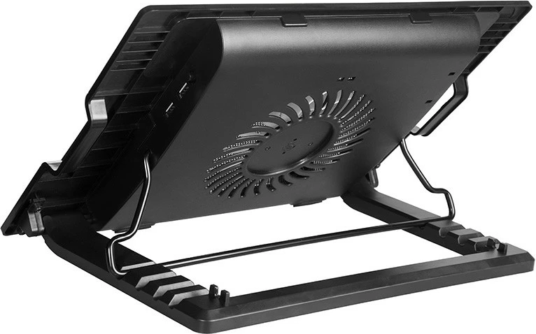 Cooling pad Tracer Icestorm TRASTA46338, për laptop deri 17", 2 porta USB, e zezë