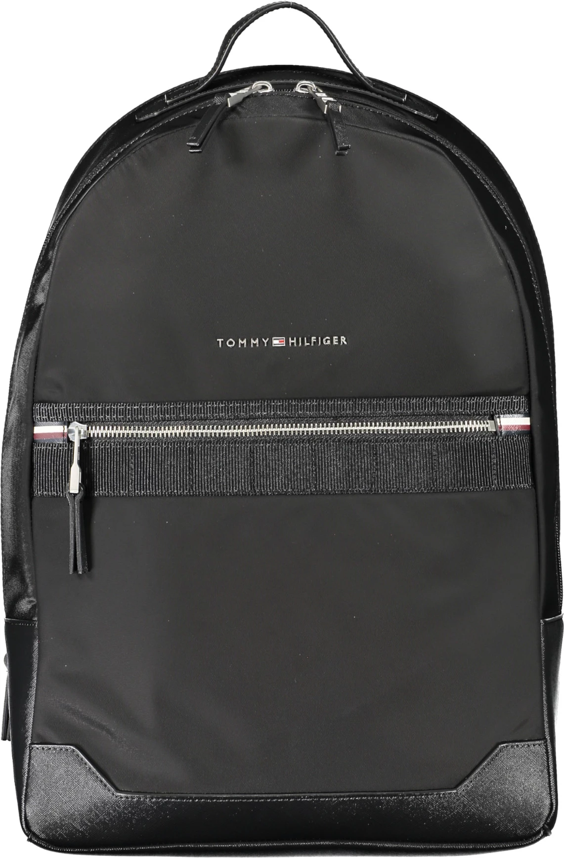 Çantë shpine TOMMY HILFIGER për meshkuj, e zezë
